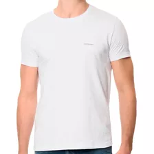 Camiseta Calvin Klein Logo Basico Original - Branco