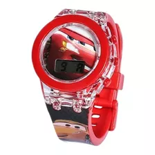 Reloj Cars Digital Con Luz