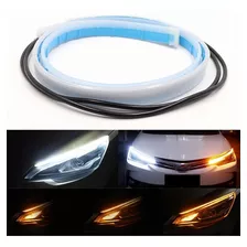 Tira De Luces Led Flexible Para Faros Diurnos De Auto 60 Cm