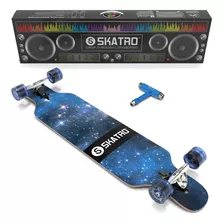 Skatro Drop Through Longboard Skateboard Freeride - Incluye 