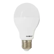 Lâmpada Led Ourolux A70 Bulbo Cor Branco-frio 15w 100v/240v 6500k 1510lm