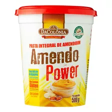 Pasta Integral De Amendo Power Dacolônia Pote 500g