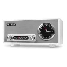 Radio Reloj Analog Victrola Broadway Bluetooth Wireless Char