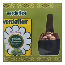 Set Economico Yerba Verde Flor + Mate Zaino De Maniexpress