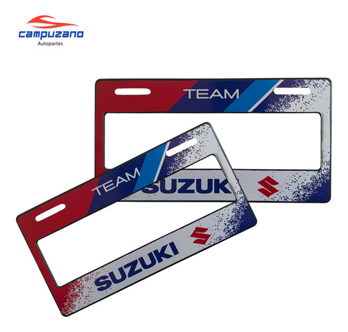 Par Portaplacas Suzuki Foto 4