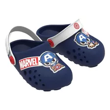 Sandalia Baby Infantil Babuche Marvel Cute Herois Kids 22784