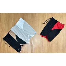 Kit 3 Short Dry Fit Elastano Nike Para Academia Masculin
