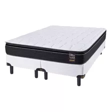 King Koil Comfort Sensations Finesse Blanco Y Negro 200x180x24cm King