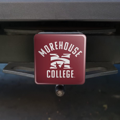 Morehouse College Maroon Tigers Logo Tow Trailer Hitch Cover Foto 4