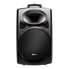 Parlante Kolke Rhytm Kpb-422 Portátil Con Bluetooth Negro