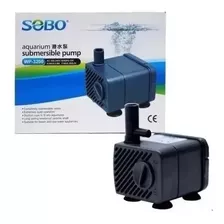 Bomba De Agua Sumergible Sobo Wp 3200 60cm 300l/h 5w Fuente