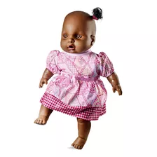 Boneca Super Macia Baby Bebê Judy 45cm Carteirinha Vacina
