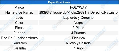 2-espejos Gmc Acadia (07-16) Polyway Foto 4