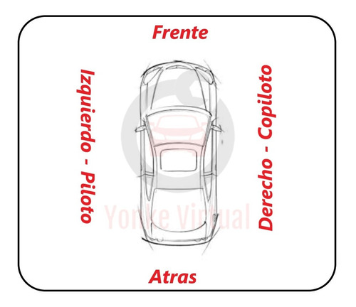 Vidrio Cristal Trasero Izquierdo Megane Sedan Mod 04-08 Orig Foto 3