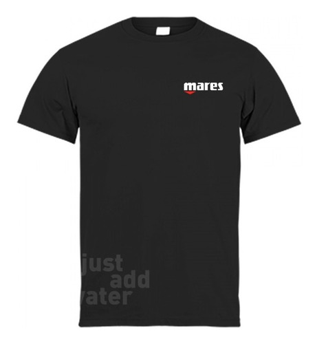 Camiseta T-shirt Mares - Preta