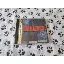 Biohazard ( Resident Evil Japonês) Original Para Sega Saturn