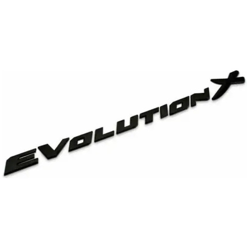Para Mitsubishi Lancer 3d Evolution X Emblemas Insignia Foto 5