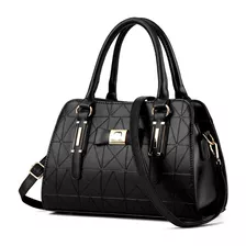 Bolsa Tote Para Mujer Bolso De Mano Con Gran Capacidad Negro