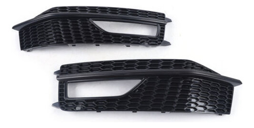 Pair Front Grille Fog Light Bumper Lamp Cover For Audi A Ttd Foto 3