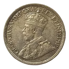 Monedas Mundiales : Canada 10 Cents Año 1931 Plata