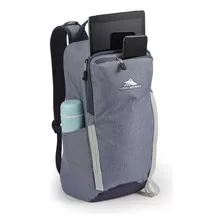 Mochila Exterior Sierra Para Viajeros, Azul Grisáceo, 18 L