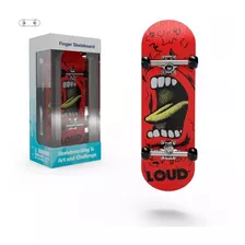 Skate De Dedo Profissional Fingerboard Com Rolamento E Arte