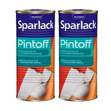 Sparlack Pintoff Remoção De Esmaltes E Vernizes 1l - 2 Und