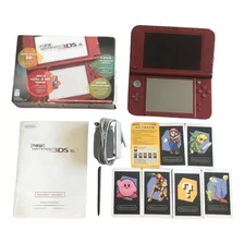 Consola Roja Nintendo 3ds Xl Con Caja