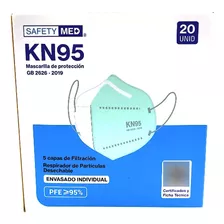 Pack 20unid- Mascarilla Kn95 Certificada - 5 Pliegues