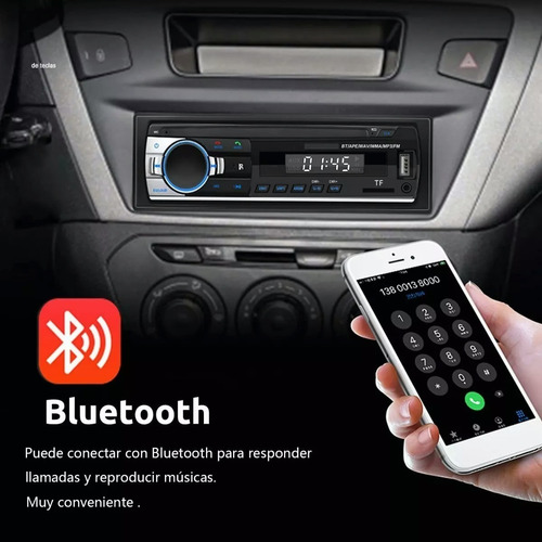 Radio Estreo Estreo Mp3 Jsd-520 Bluetooth Usb 1 Din Fm Aux Foto 5