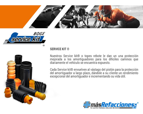 Juego Topes Rebote Delanteros Infiniti I35 02-04 Service Kit Foto 4