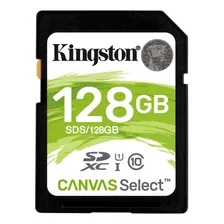 Tarjeta De Memoria Kingston Sds2 Canvas Select 128gb