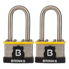 Brinks - Candado Comercial De Acero Laminado De 44 Mm Con Ll