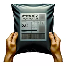 Envelope Segurança Cinz Reciclado Saco Correios 19x25 500und