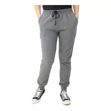 Calça Moletom Feminina Jogger Com Punho 44004