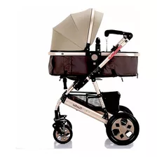 Coche De Lujo Para Bebe 2 En 1 /carrito De Bebé Triciclo