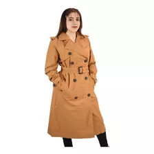 Campera Mujer Piloto Microfibra Impermeable Trench Yd 76213