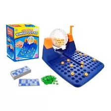 Juego De Mesa Bingo Lotto Bolillero Números Niños Adultos