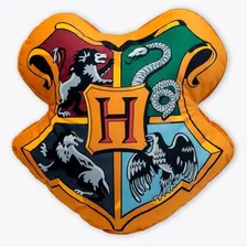 Almofada Formato Selo Hogwarts | Decorativa | Harry Potter Cor Colorido