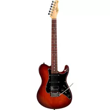 Guitarra Elétrica Tagima Brasil T-930 De Cedro Honeyburst Com Diapasão De Madeira De Marfim