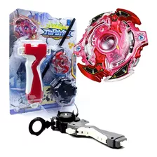 Kit Beyblade Burst Grip+lançador Varios Modelos Disponiveis!