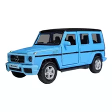 Miniatura Mercedes Benz G63 Amg Branco Metal 1:38 Abre Porta