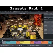 Toontrack Superior Drummer 2 3 Preset Pack 1 Batería Drums 