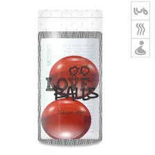 Bolinha Aromatizada Love Balls 2un - Vermelho