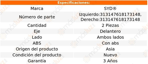 Kit Mazas Del C/abs Mercury Grand Marquis 98/04 Syd Foto 2