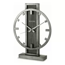 Bulova B1864 Streak Reloj De Mesa, Color Plateado Envejecido