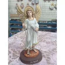 Arcanjo Rafael 20cm. Imagem Resina 