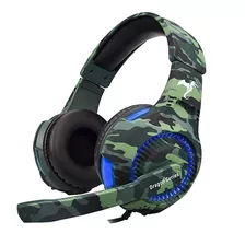 Auriculares Gamer Kolke Trooper 100mw Pc Ps4 Ps5 Xbox Color Azul