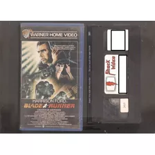 Vhs Blade Runner O Caçador De Andróides - 1º Edição - Raro