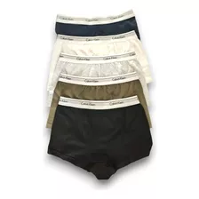 Pack X 4 Unidades Boxer Calvin Klein Clásico Liso Hombre